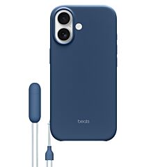 כיסוי קיקסטנד לאייפון 17 Apple Beats iPhone 17 Kickstand Case with MagSafe and Camera Control - Bedrock Blue MGTM4LL/A