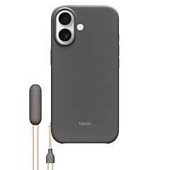 כיסוי קיקסטנד לאייפון 17 Apple Beats iPhone 17 Kickstand Case with MagSafe and Camera Control - Granite Gray MGY54LL/A