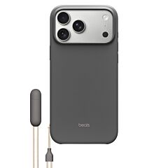 כיסוי קיקסטנד לאייפון 17 פרו מקס Apple Beats iPhone 17 Pro Max Kickstand Case with MagSafe and Camera Control - Granite Gray MGY94LL/A