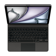 מקלדת לאייפד Apple Magic Keyboard for iPad Air 13-inch (M3) - Arabic EU Layout - Black MGYY4AB/A