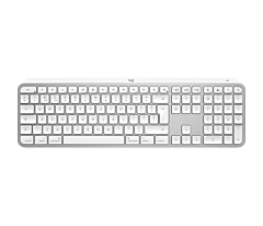 Logitech MX Keys s for Mac Pale Grey - 920-116380 מקלדת אלחוטית מוארת לוג'יטק