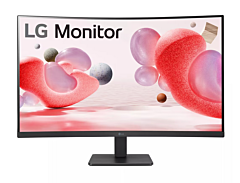מסך מחשב LG 32" FHD Curved 100Hz Monitor with FreeSync - 32MR50C-B
