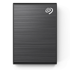 כונן אחסון נייד 1 טרה Seagate One Touch SSD 1TB USB-C Black
