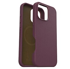 כיסוי דמוי עור בורדו MagSafe לאייפון 16 פרו מקס, OtterBox Foxberry Symmetry Cactus Leather MagSafe Case for iPhone 16 Pro Max