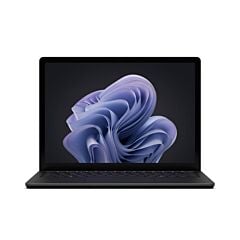 מחשב נייד עם מסך מגע Microsoft Surface Laptop 6, 15 inch Touch Screen, Intel Core Ultra 5, 16GB, 256GB, Black, Windows 11 Pro, Intel Graphics - ZLG-00001
