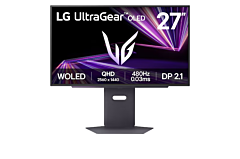 מסך מחשב גיימינג LG 27" UltraGear OLED QHD 480Hz Gaming Monitor - 27GX790A-B