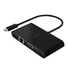 Belkin USB-C Multimedia + Charge Adapter 